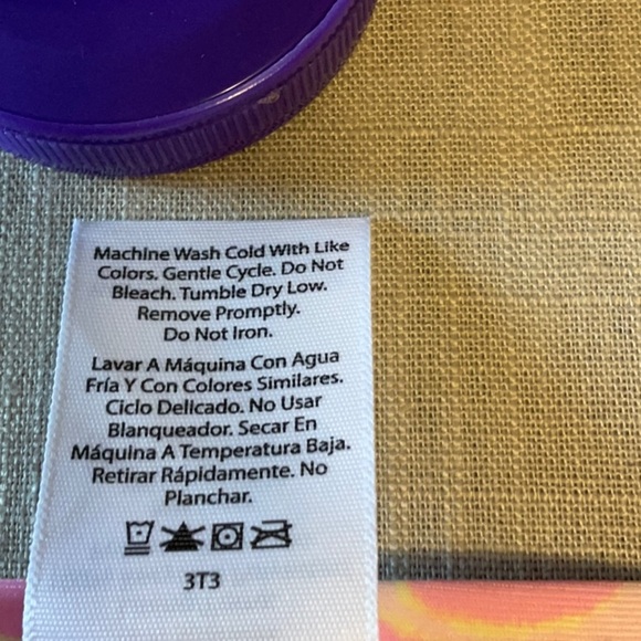 Wonder Nation Pink and Blue Bikini Swimwear - Picture 6 of 11